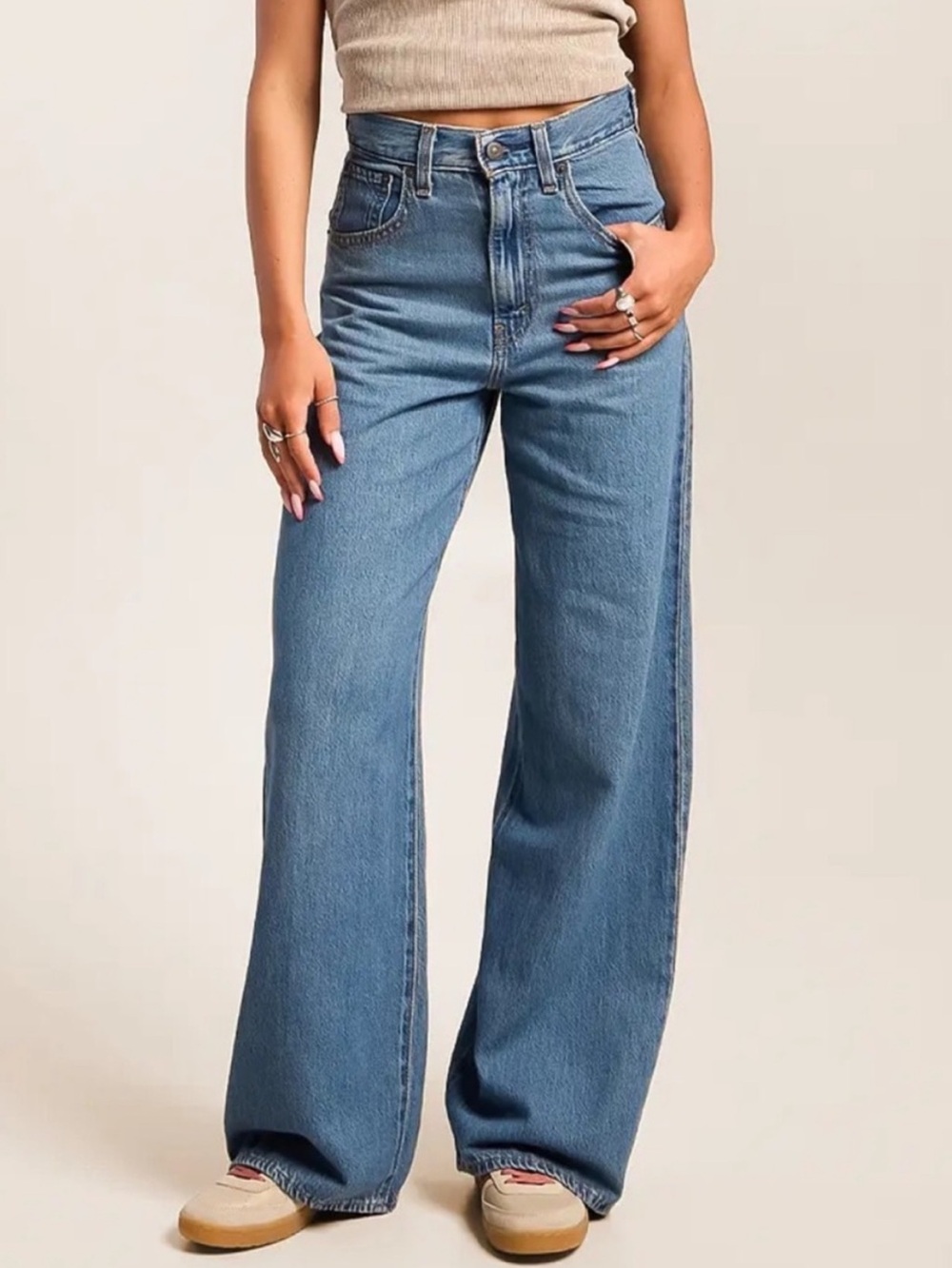 NWT Levi’s Cinch Baggy Wide Leg Jeans